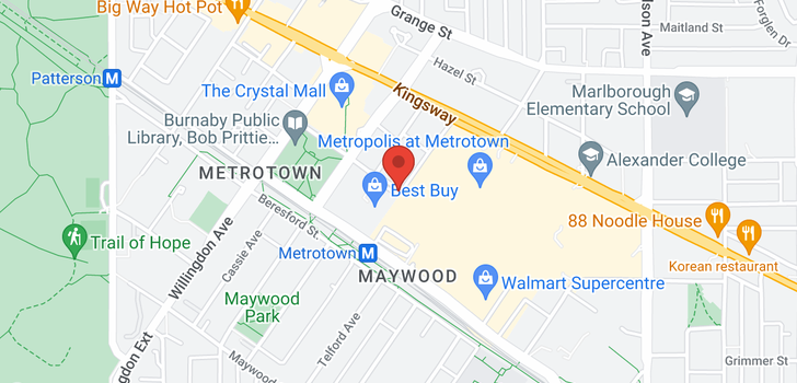 map of 1510 6098 STATION STREET